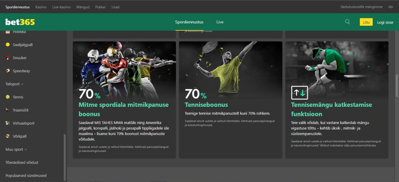 bet365 bonuses